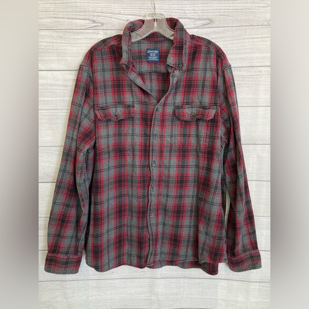 Faded Glory | Plaid Button Down Shirt